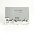 Silver Frame 4"x6" - "Friends"